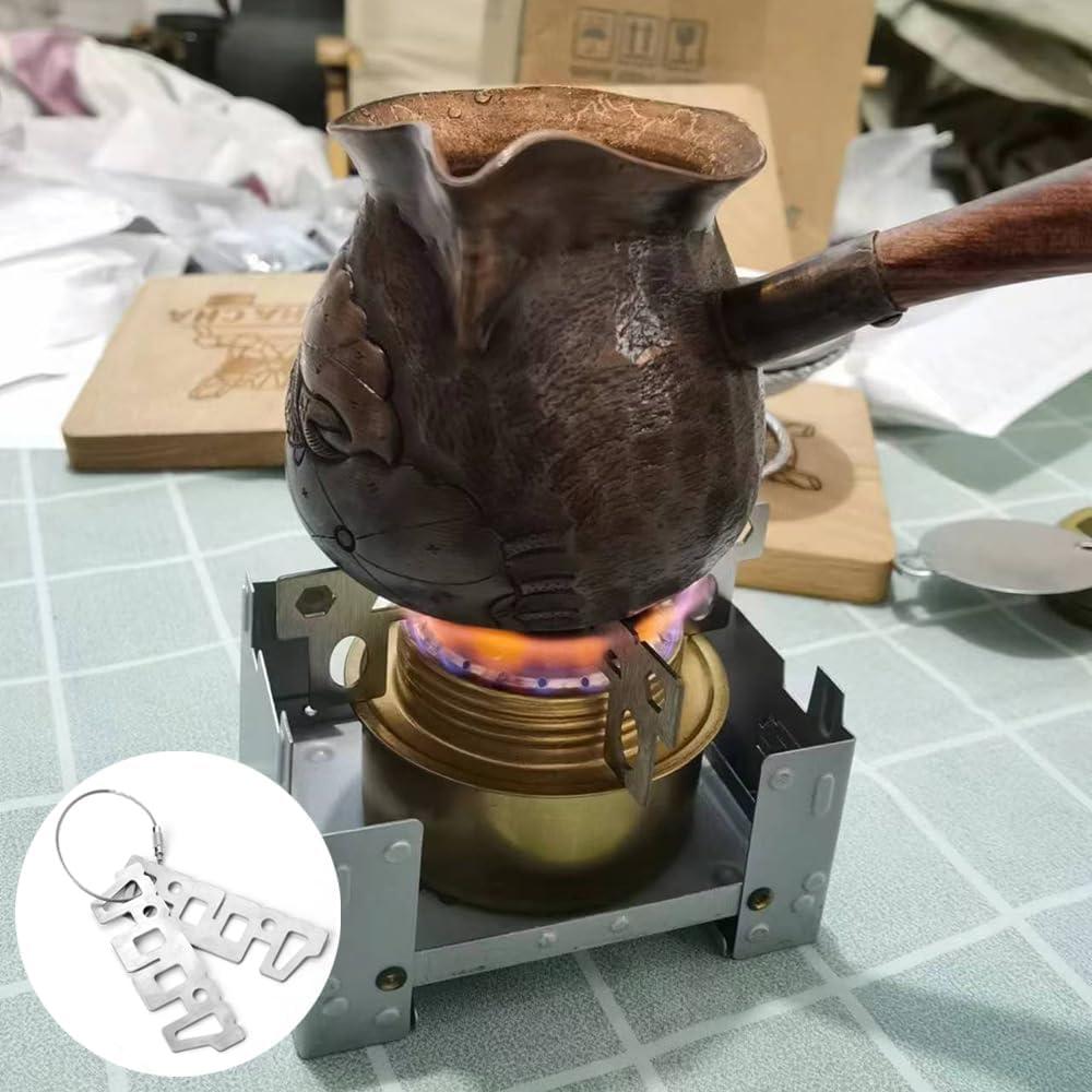 Soporte Cruzado para Estufa de Alcohol SquEqu Acero Inoxidable