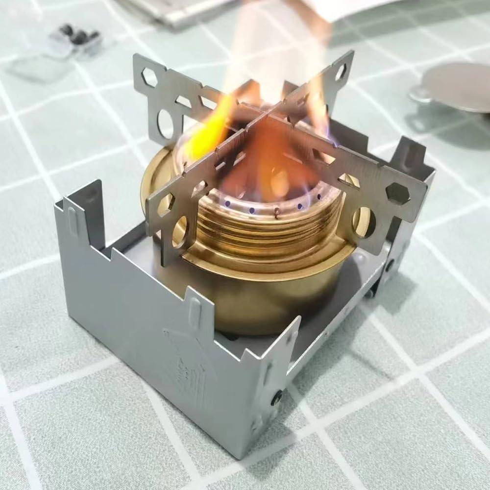 Soporte Cruzado para Estufa de Alcohol SquEqu Acero Inoxidable