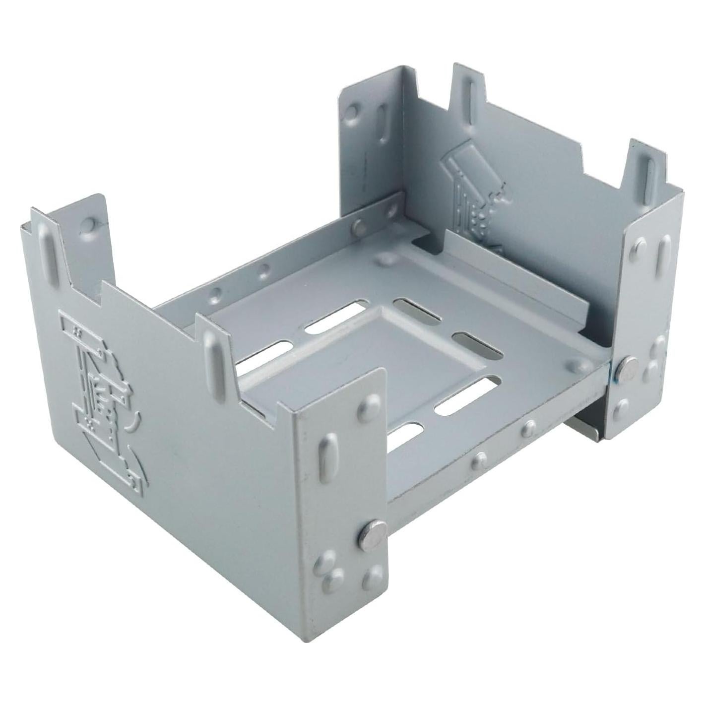 Estufa de bolsillo plegable portátil de metal para exteriores