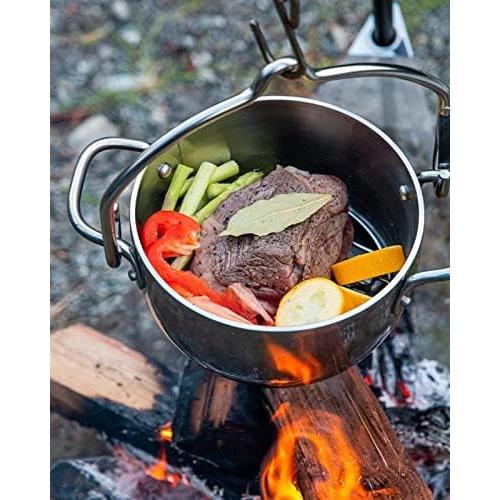 Rejilla de Cocción Campingmoon 12.5 cm Acero Inoxidable W13