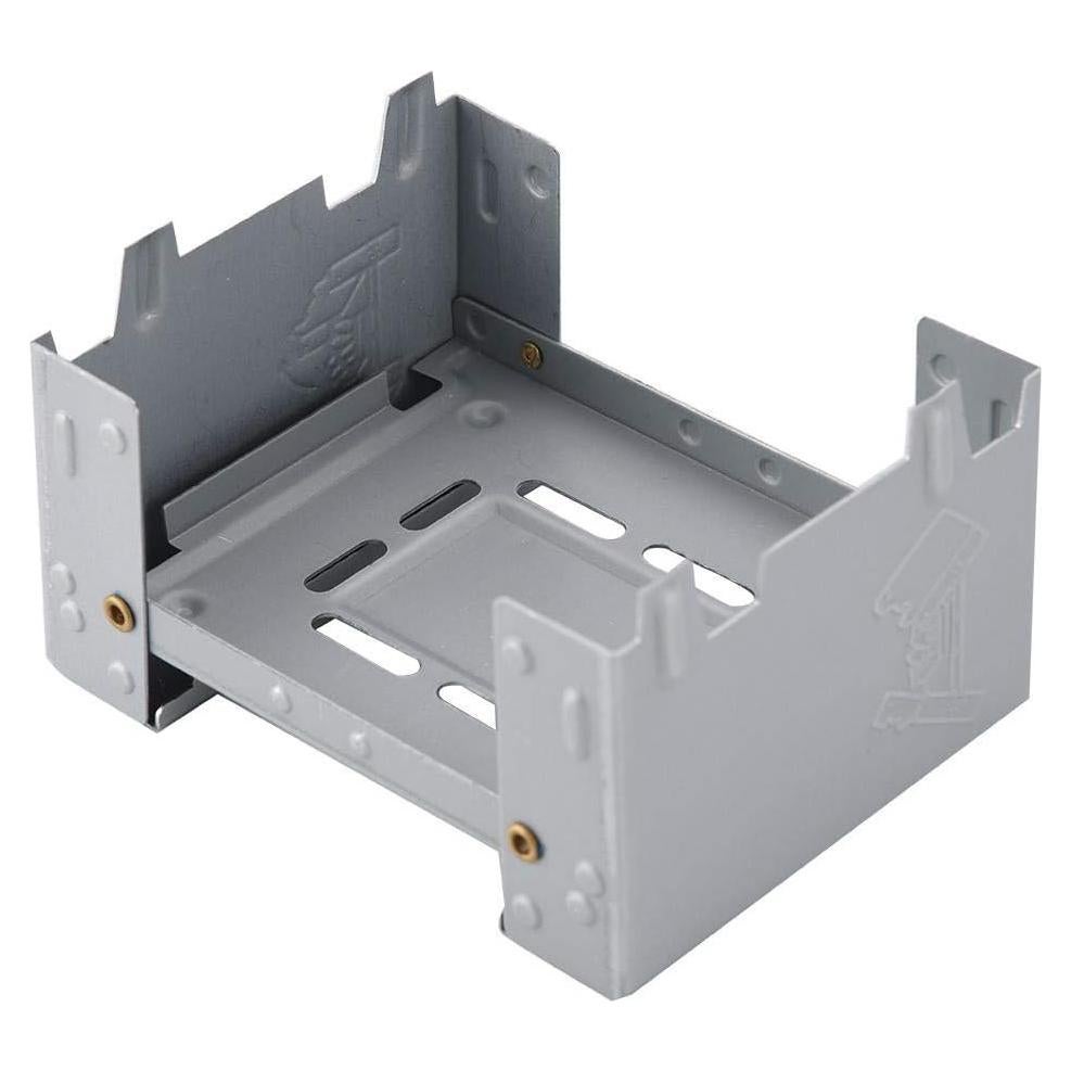 Camping Stove Folding Pocket Lightweight Alcohol Portable Burning Solid Fuel Tablet Survival for Picnic Hiking BBQ Outdoor Cooking