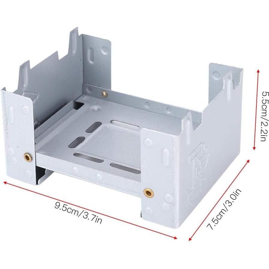 Estufa Portátil Plegable STUBDL para Camping - 2 Pcs