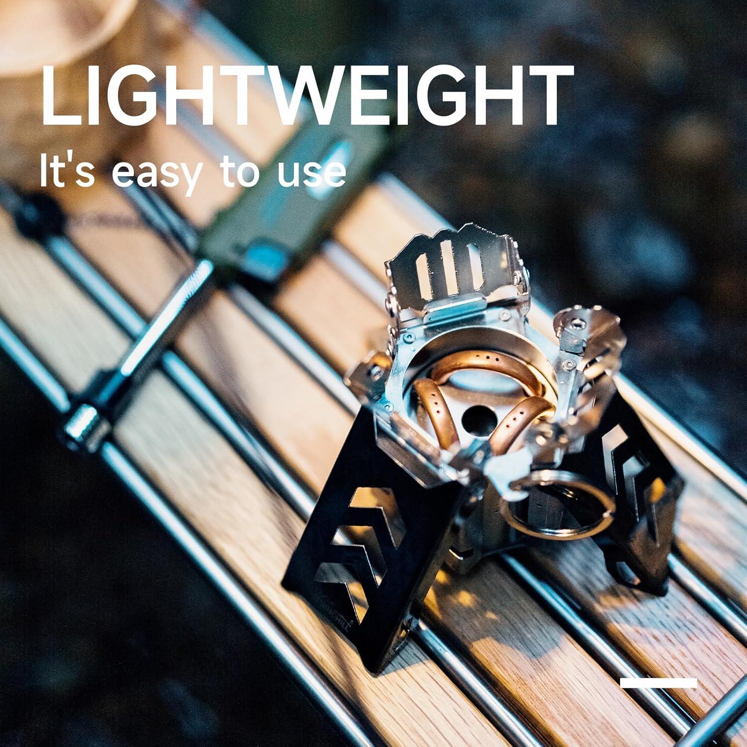 Estufa de Camping Portátil de Alcohol CS-YLJJY-S-US 0.28 kg