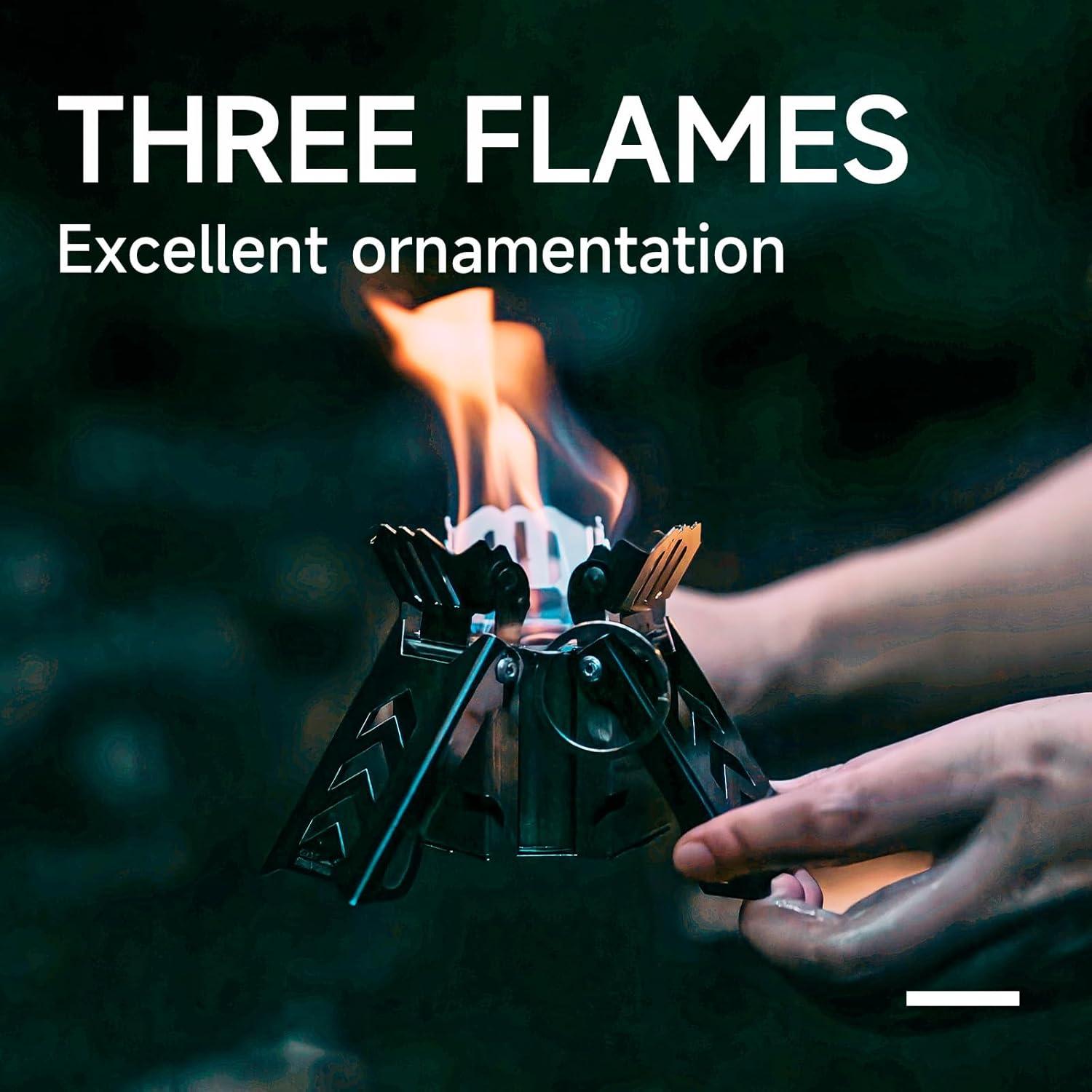 Estufa de Camping Portátil de Alcohol CS-YLJJY-S-US 0.28 kg