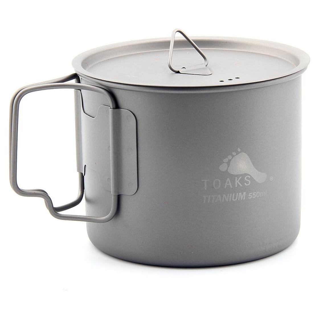 Olla de Titanio TOAKS 550ml Ultraligera 72g