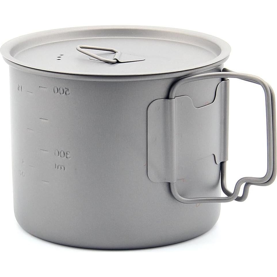Olla de Titanio TOAKS 550ml Ultraligera 72g