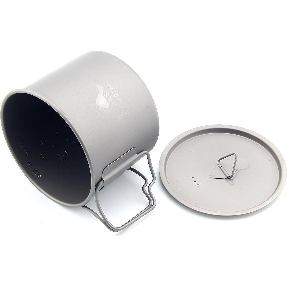 Olla de Titanio TOAKS 550ml Ultraligera 72g