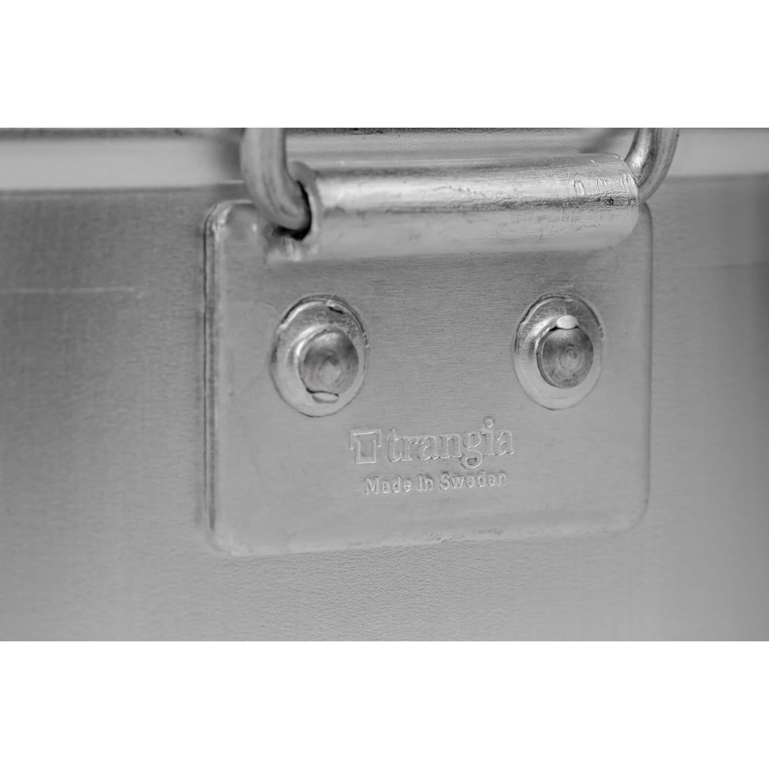 Kit de Comida Trangia Mess - Individual, Aluminio Plata