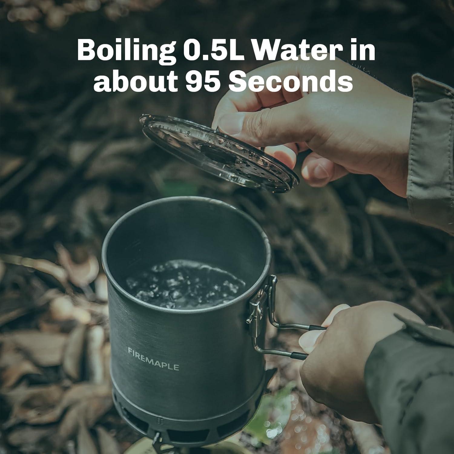 Estufa Portátil Fire-Maple FMC-G3 Ultraligera para Camping