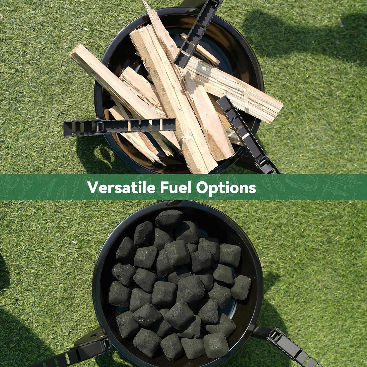 Estufa de Camping Portátil ONLYFIRE GS340 con Bolsa de Transporte