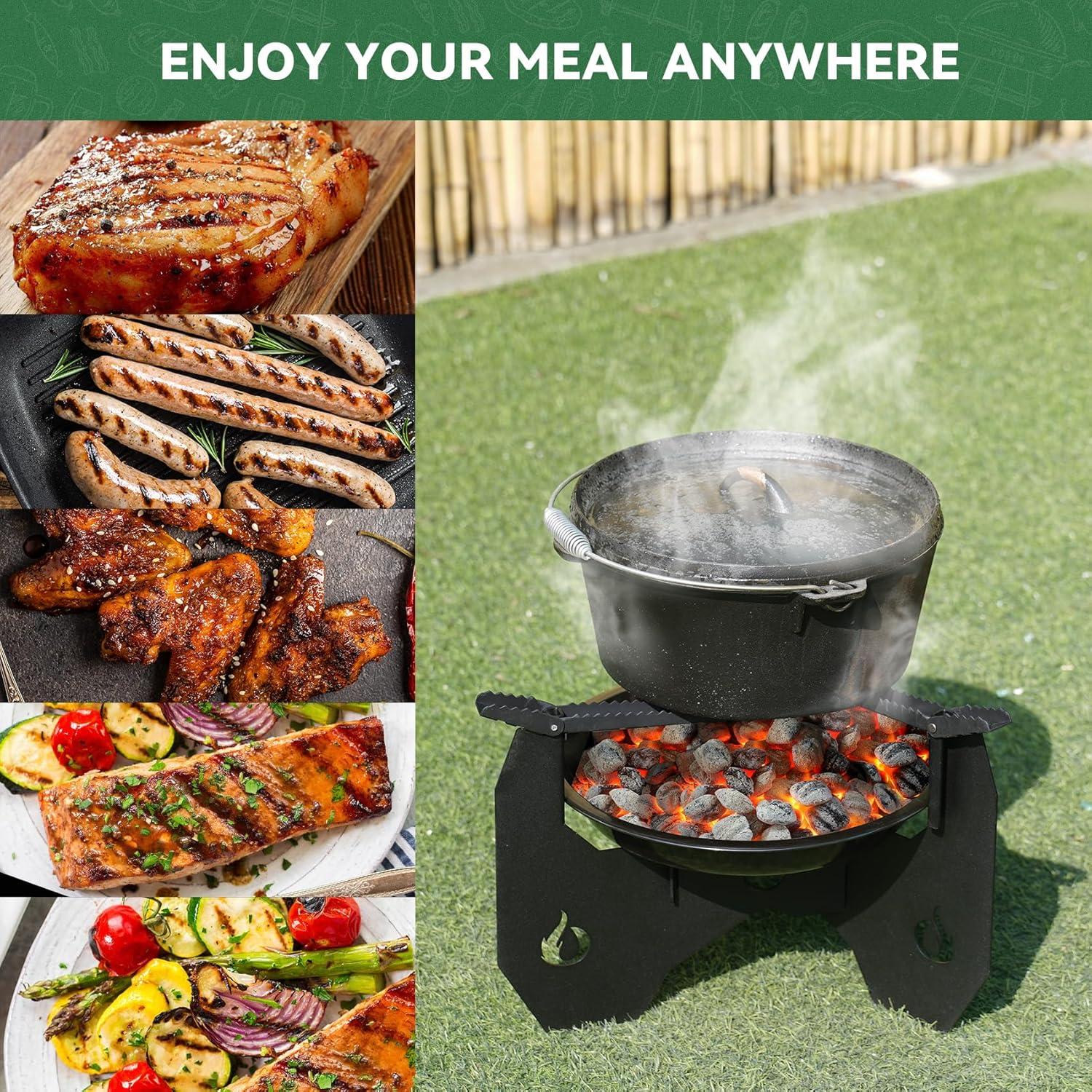 Estufa de Camping Portátil ONLYFIRE GS340 con Bolsa de Transporte