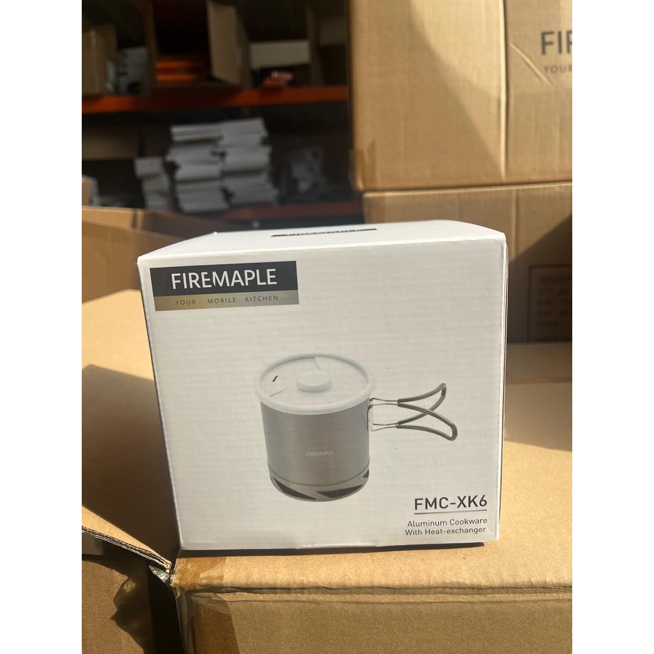 Olla de Camping Fire-Maple 1L Aluminio Anodizado Duro Plegable