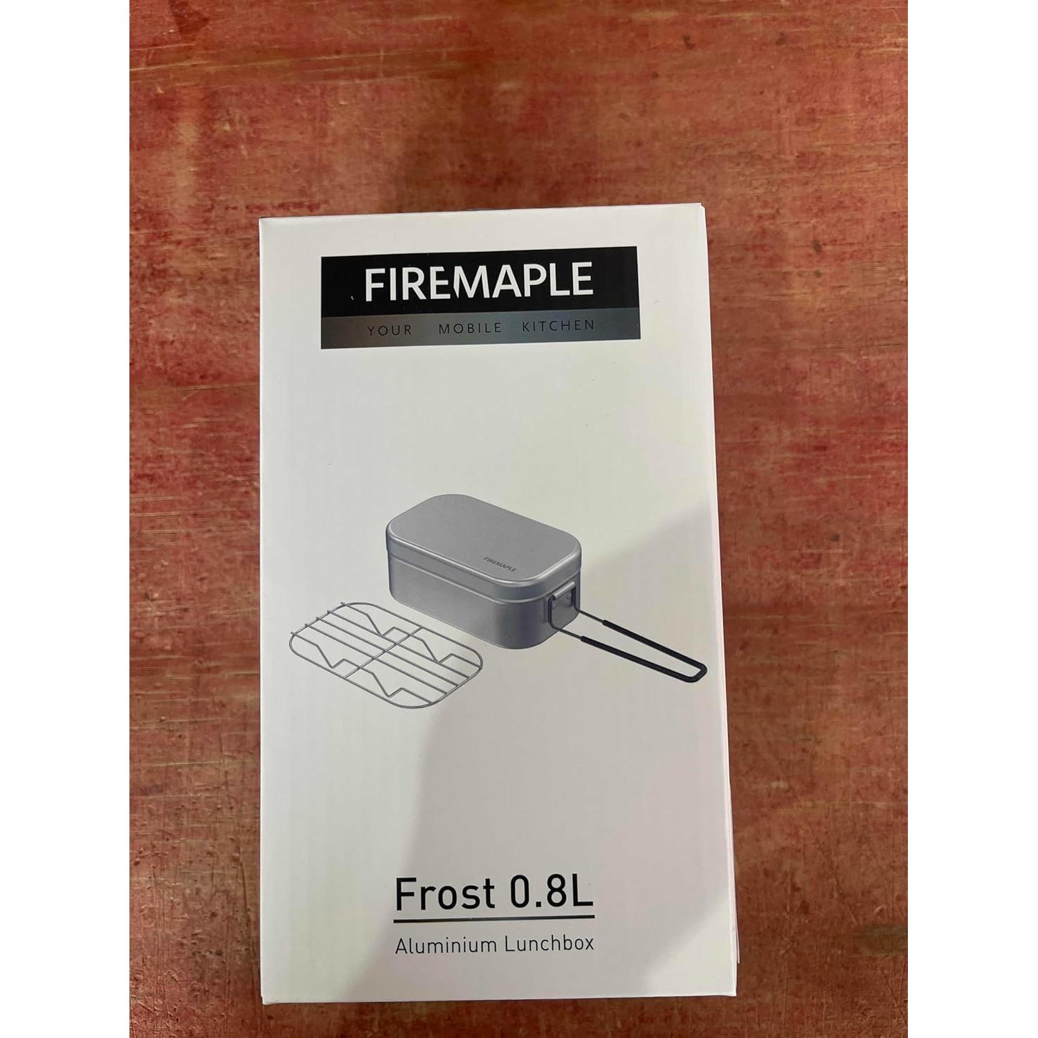 Caja de Almuerzo Bento Fire-Maple Frost 800ml para Camping