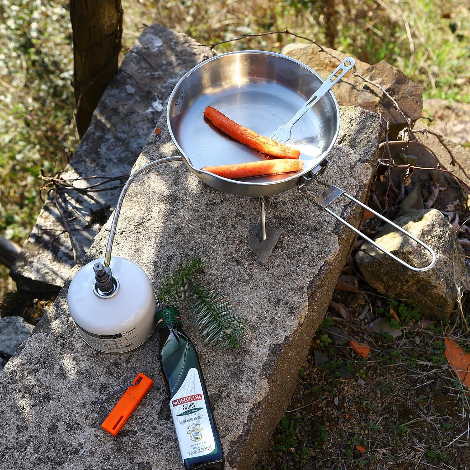 Sartén Fire-Maple Antarcti 21.5 cm Acero Inoxidable Camping