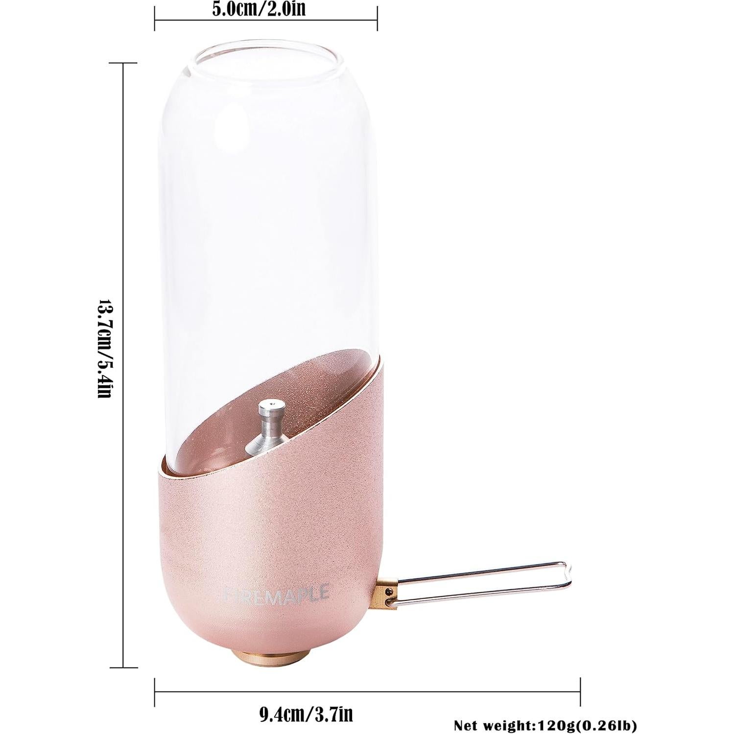 Linterna de Camping Fire Maple, Lámpara de Gas Propano 13.7cm