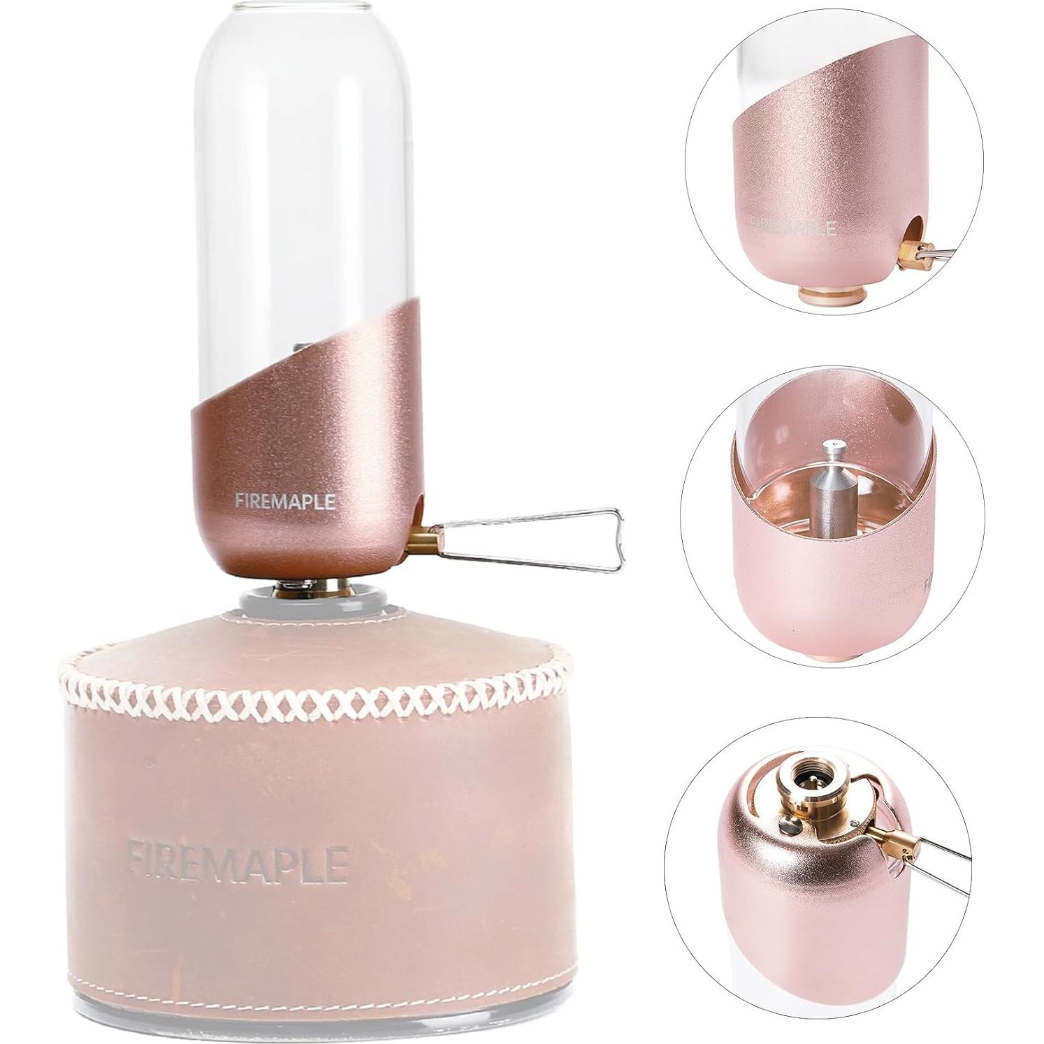 Linterna de Camping Fire Maple, Lámpara de Gas Propano 13.7cm