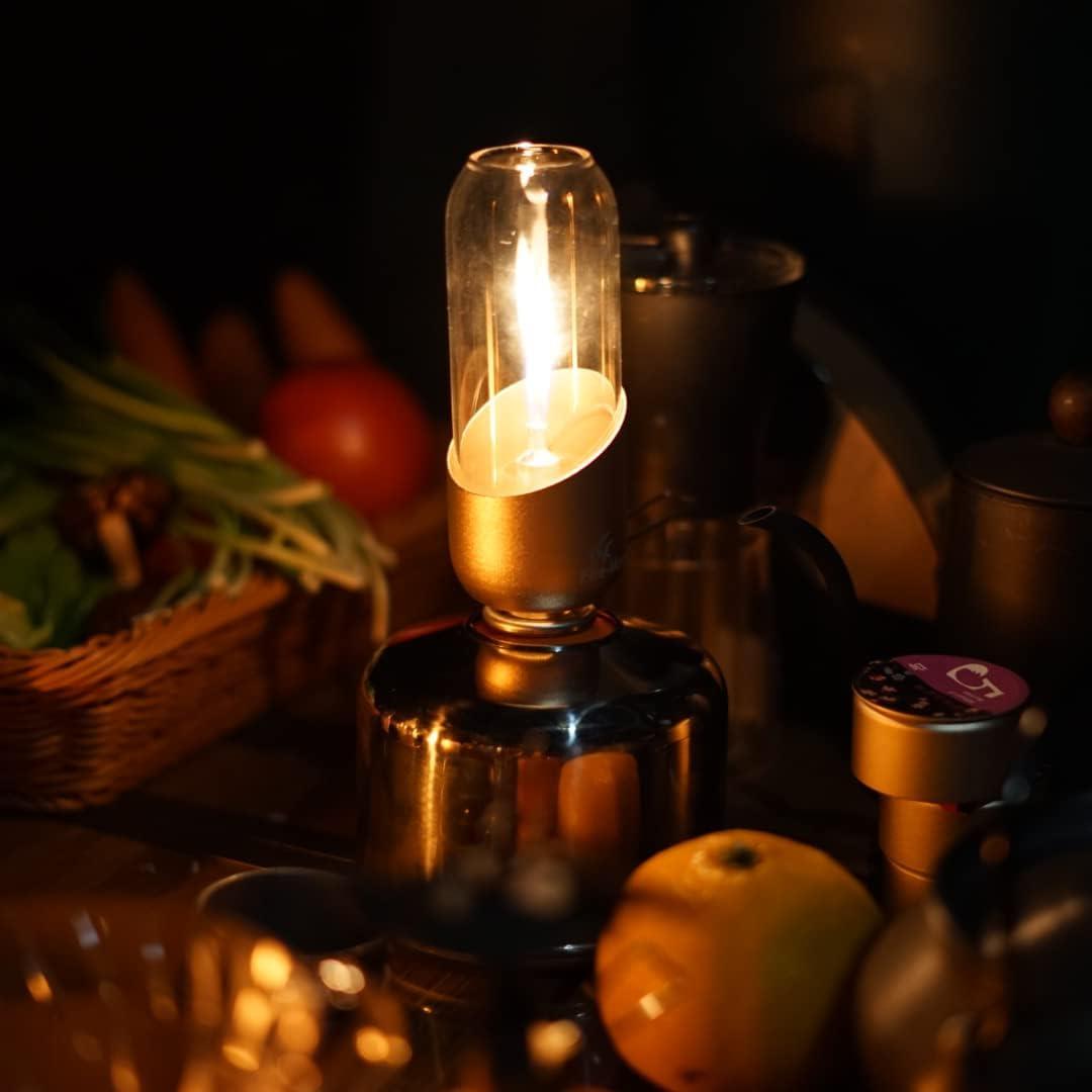 Linterna de Camping Fire Maple, Lámpara de Gas Propano 13.7cm