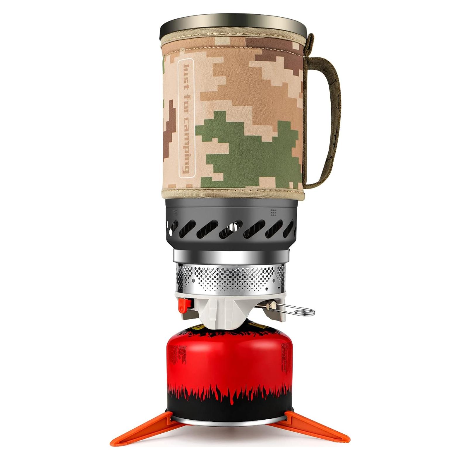 Estufa de Camping Portátil CAMPEAK CAMPST-01 - 0.49 kg