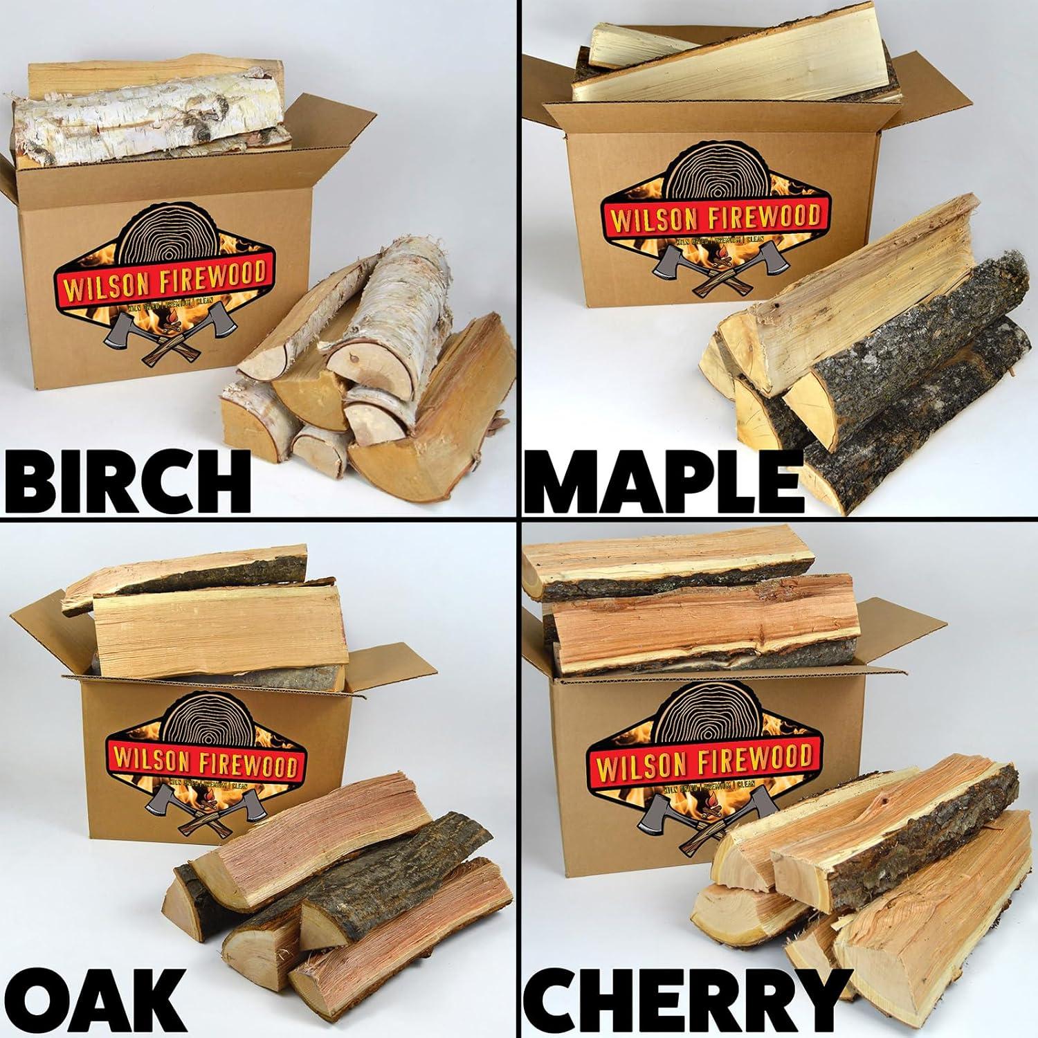 Leña Natural Secada en Horno Wilson - Caja Regular 8.02 kg
