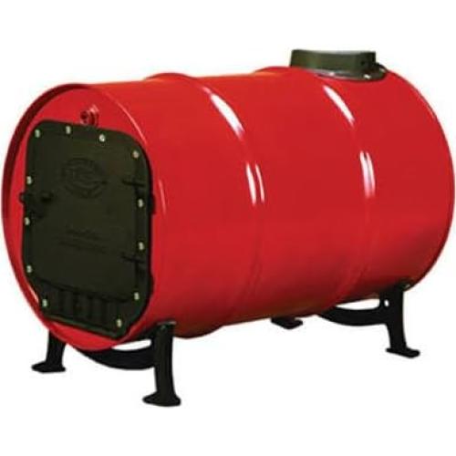 Kit Estufa de Barril BSK1000 US Stove, Hierro Fundido, Negro