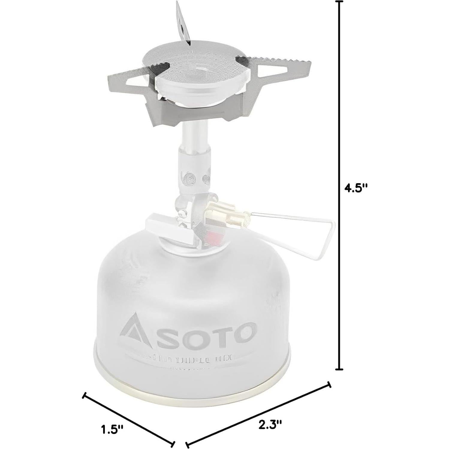 Soporte de Estufa TriFlex SOTO de Acero Inoxidable Ligero