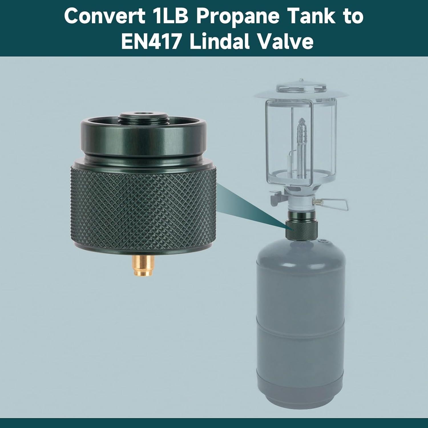 Adaptador de Gaspro de Propano a Butano EN417 para Estufas