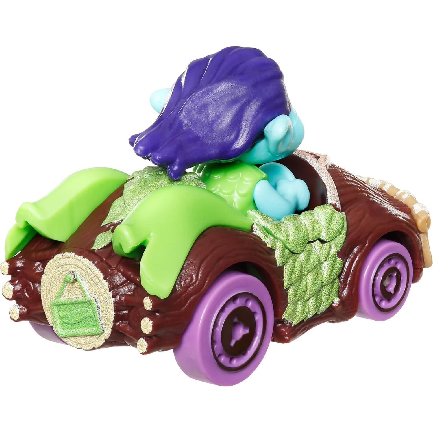 Coche Hot Wheels RacerVerse Trolls Branch 1:64 Metal