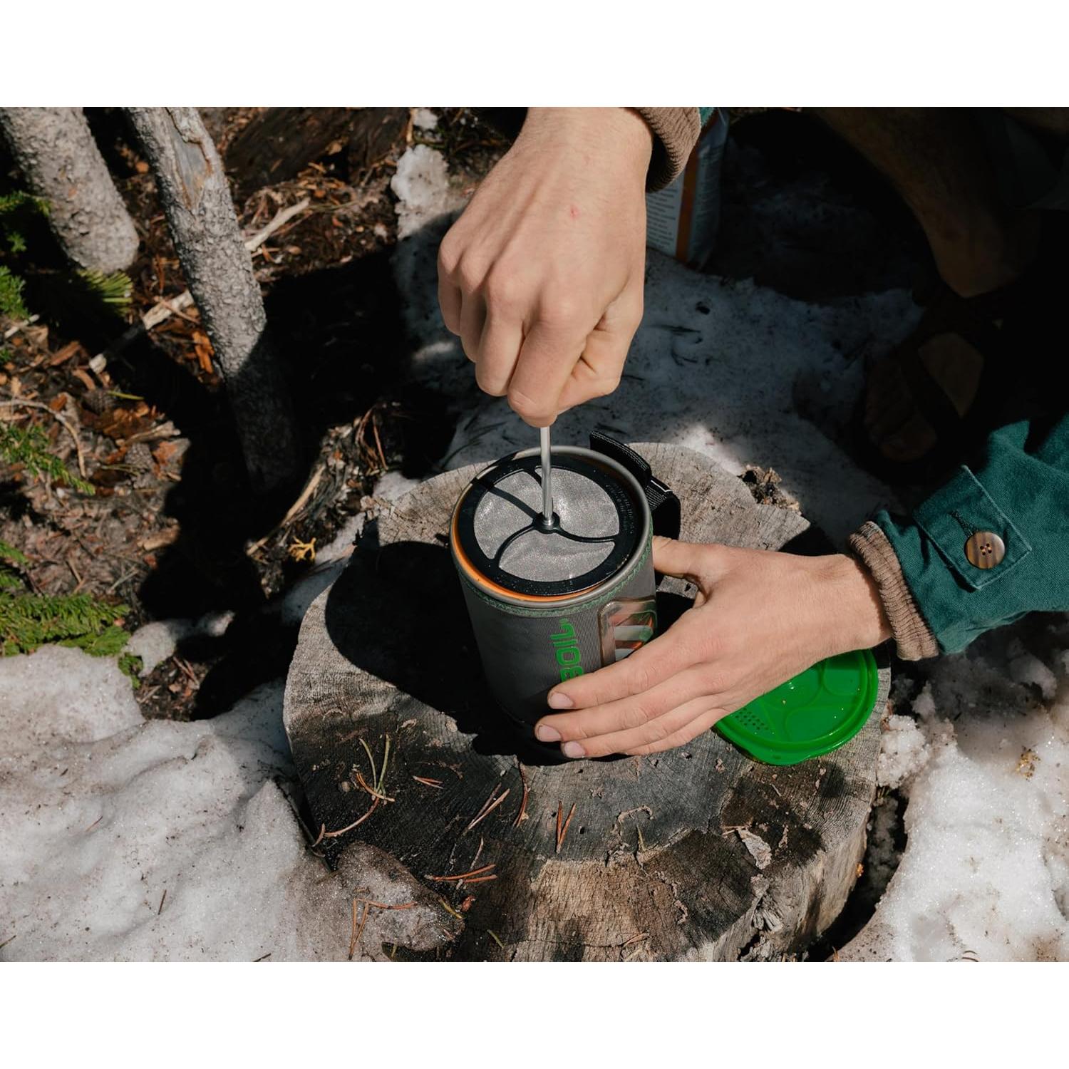 Prensa Francesa de Silicona Jetboil para Camping - Regular