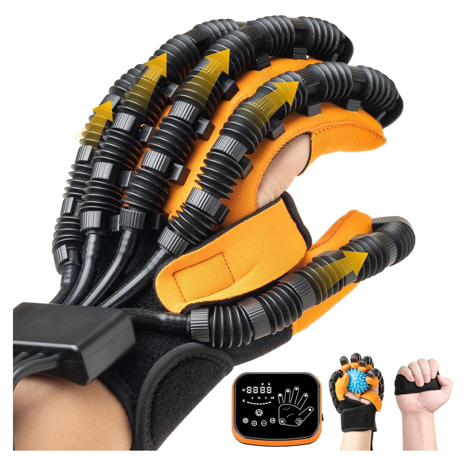 Guantes de Rehabilitación Robotizados Gellumnious Mano Izquierda Grande