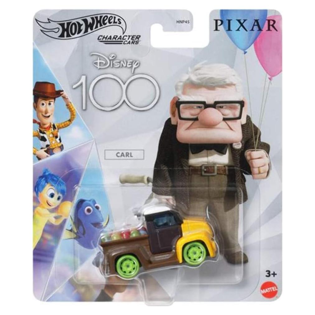 Hot Wheels Disney 100 Carl Coche Coleccionable 1:64