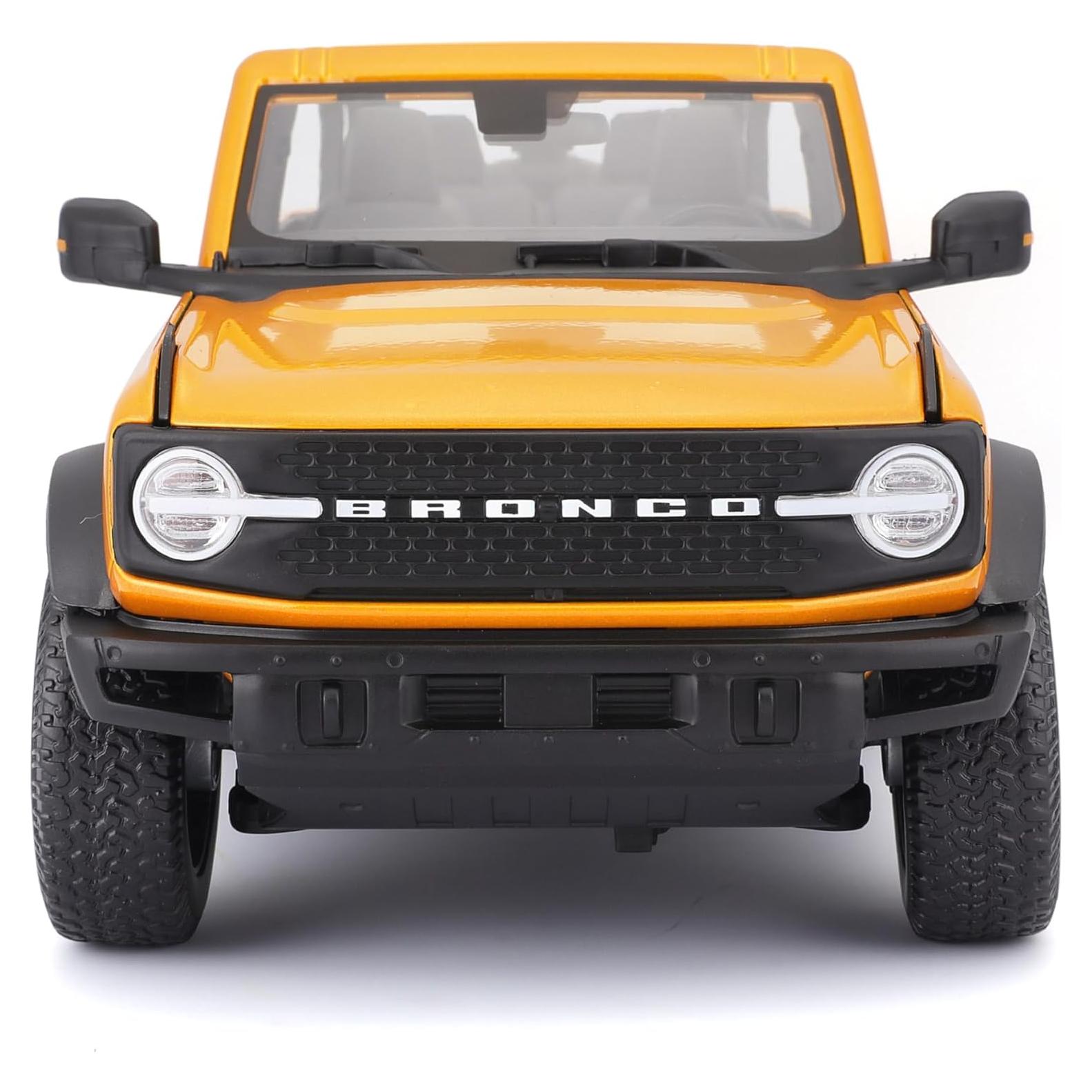 Maisto 1:18 Ford Bronco Badlands Naranja Diecast