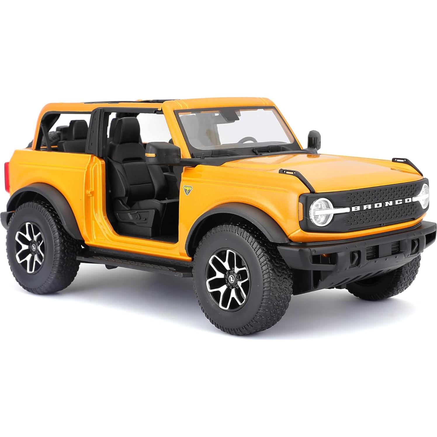 Maisto 1:18 Ford Bronco Badlands Naranja Diecast