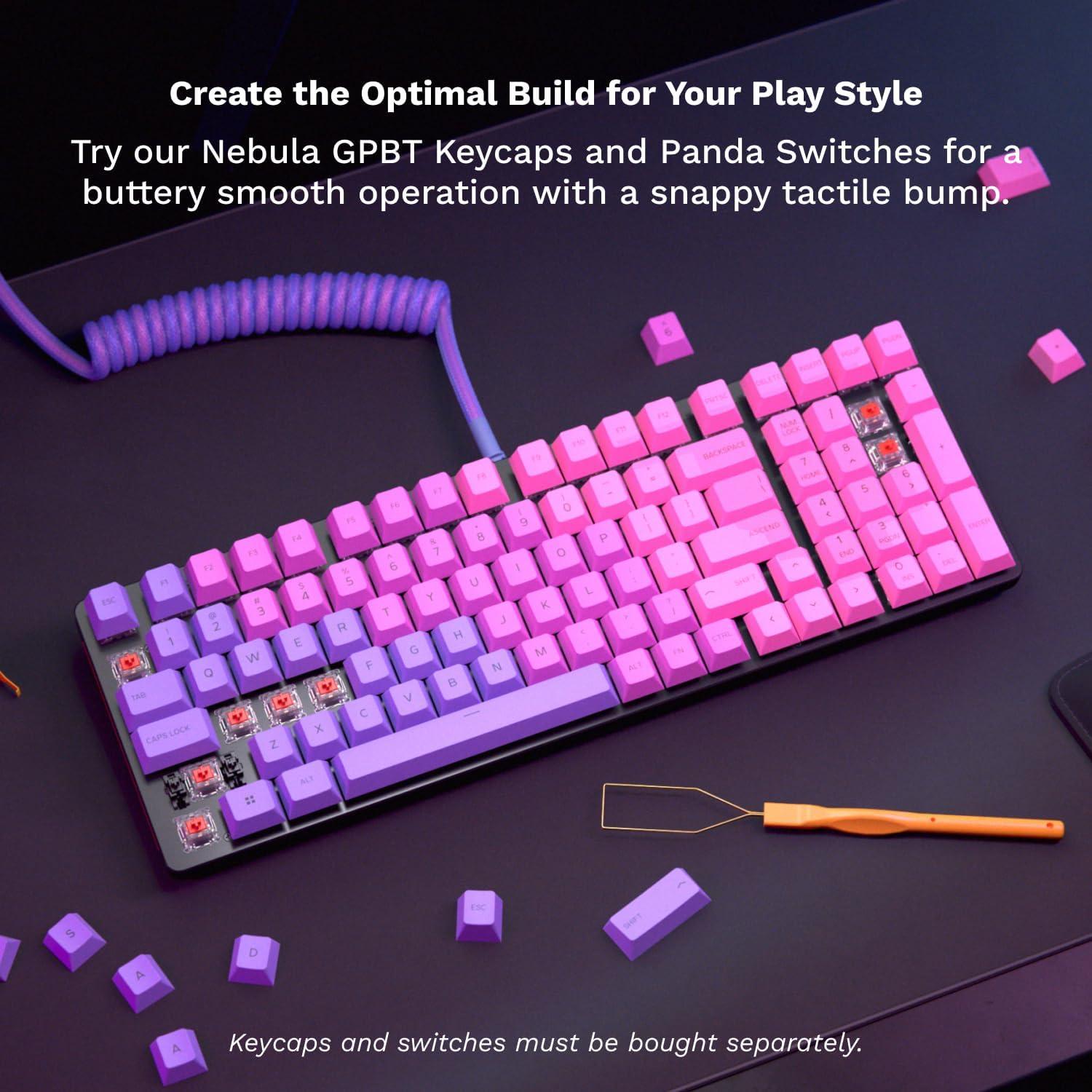 Teclado Mecánico Glorious GMMK 2 Barebones 96% Negro RGB