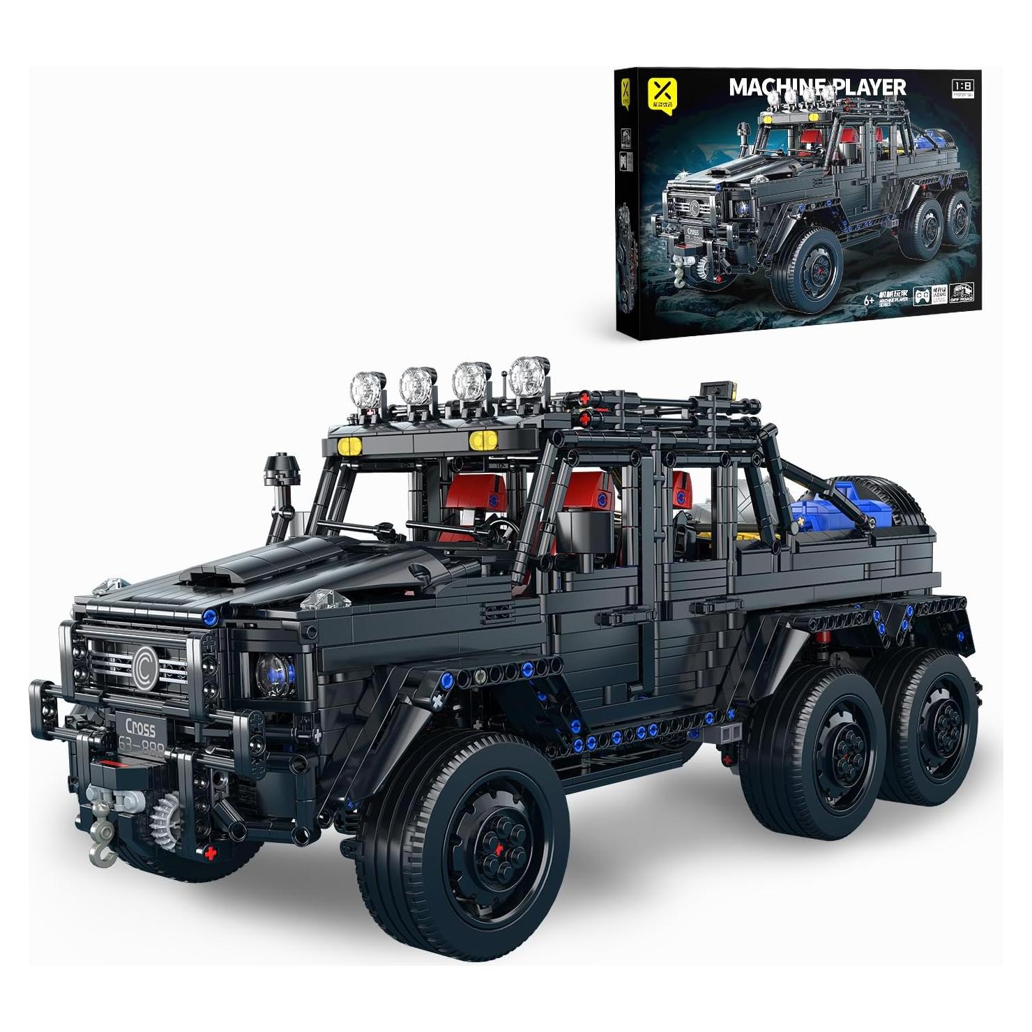 Kit de Construcción Camión Pickup Wrangler 6x6 Chodia 3224 Piezas