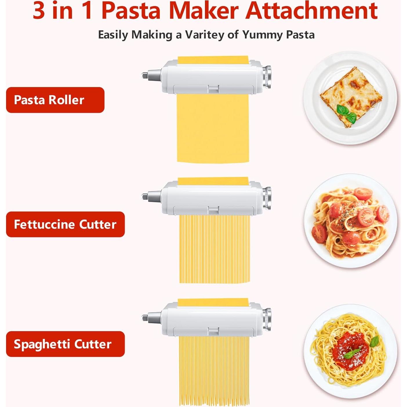 Accesorio para hacer pasta 3 en 1 NEWSETS para Kitchenaid