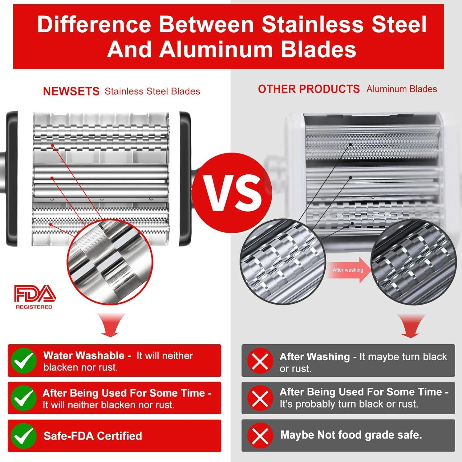 Accesorio para hacer pasta 3 en 1 NEWSETS para Kitchenaid