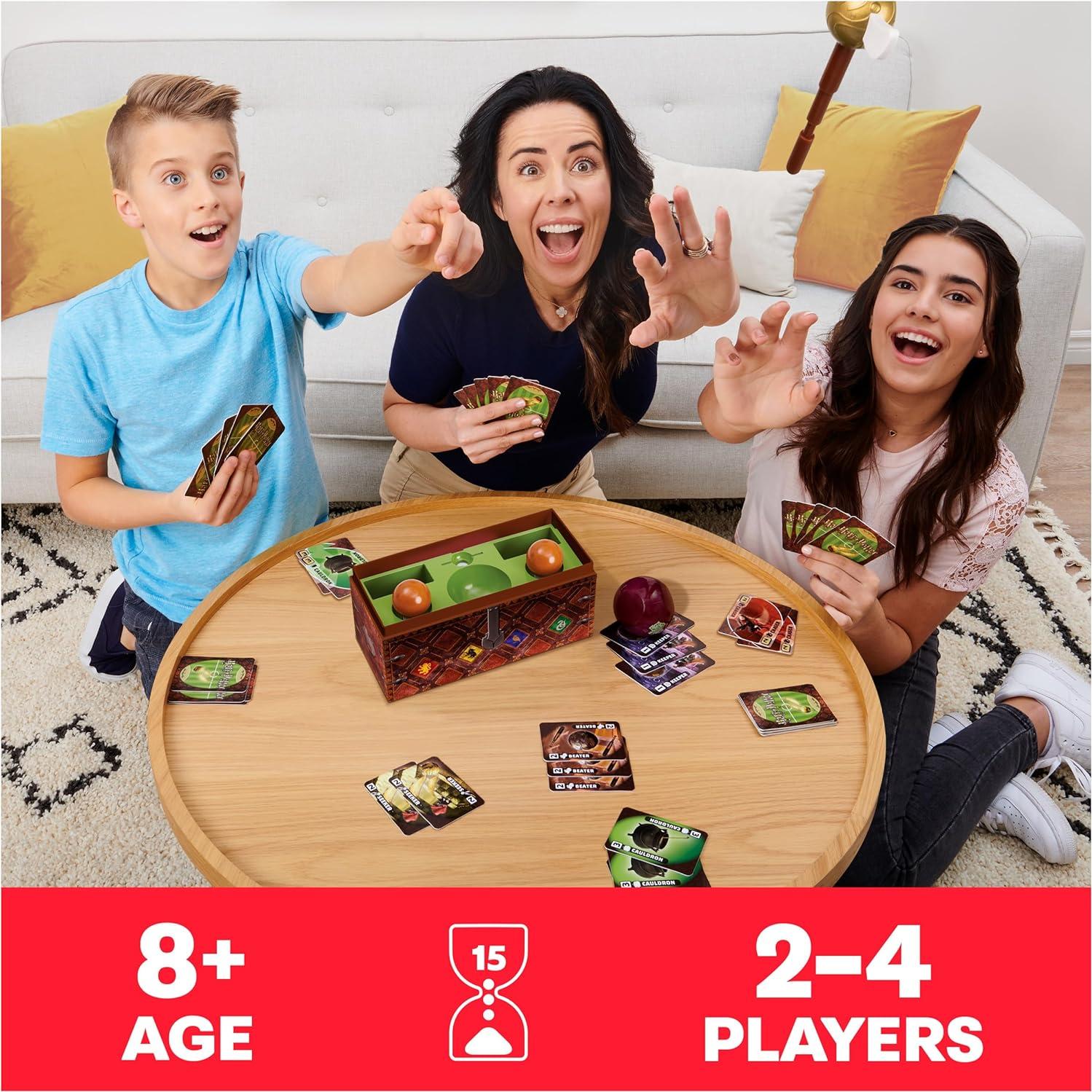 Juego de Mesa Harry Potter Atrapa La Snitch Dorada - 3 a 4 Jugadores