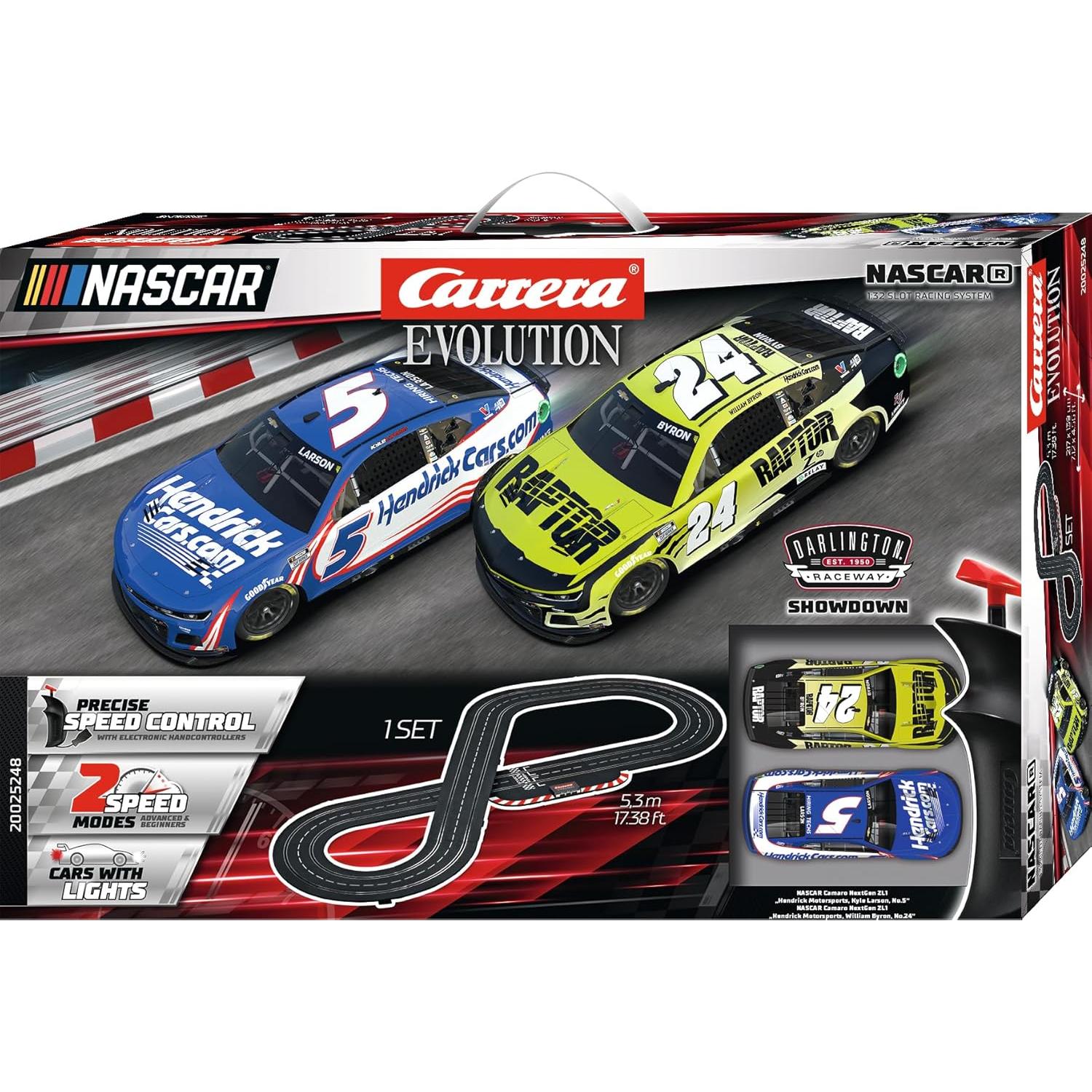 Pista de Carreras Carrera Evolution 1:32 NASCAR Darlington