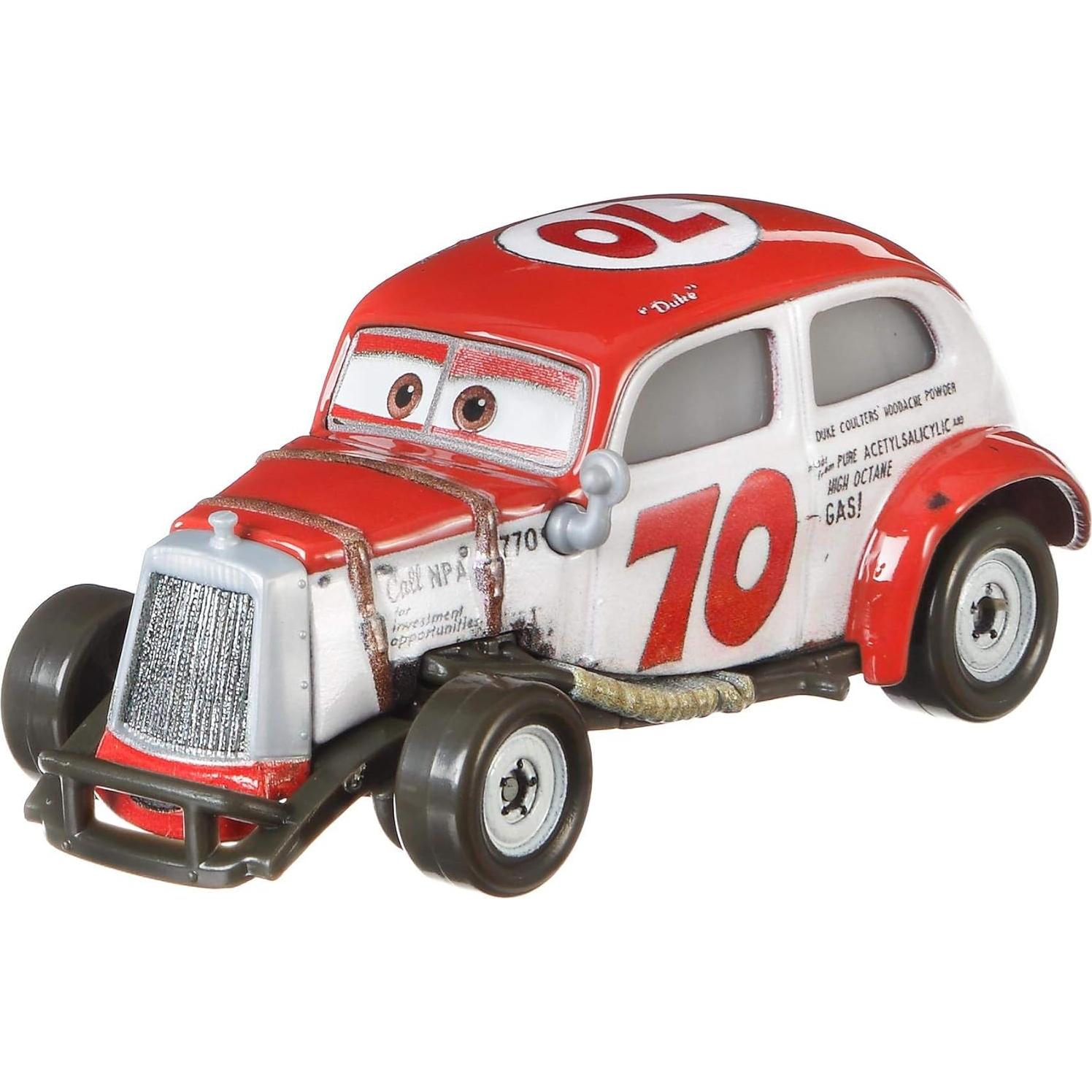 Vehículo Disney Cars Duke Coulters 1:55 Mattel
