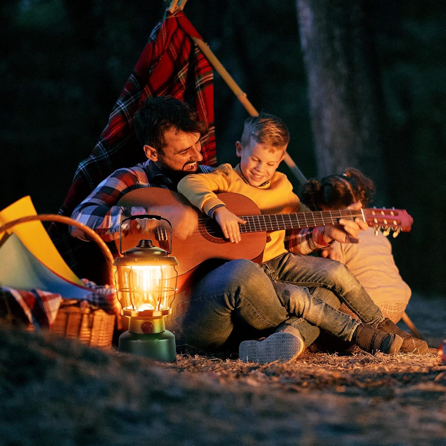 Linterna de Camping LED Elesall DA-Y-2003-US 2500 Lúmenes