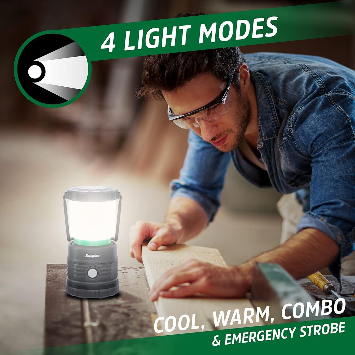 Lámpara de Camping LED Energizer X1000, 1150 Lúmenes, Resistente al Agua