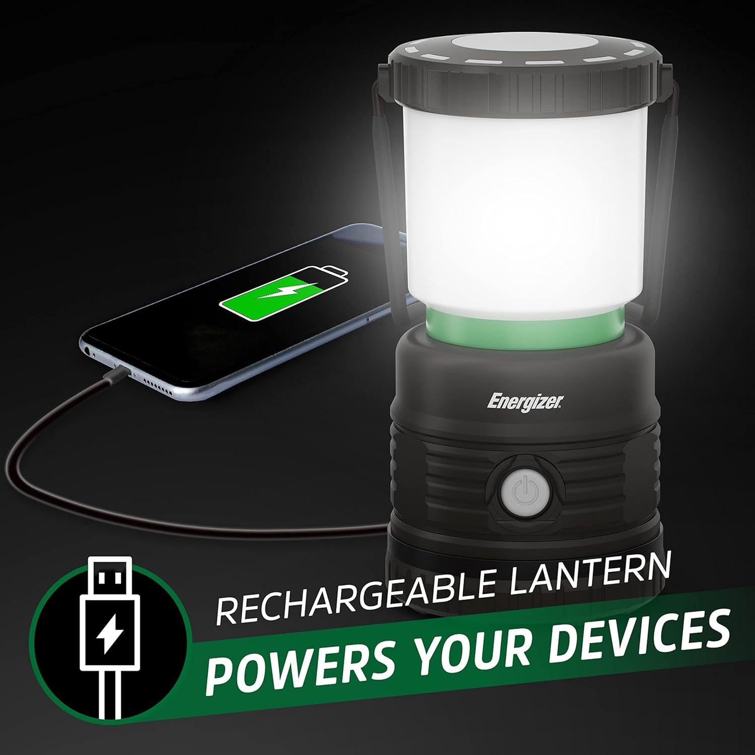 Lámpara de Camping LED Energizer X1000, 1150 Lúmenes, Resistente al Agua
