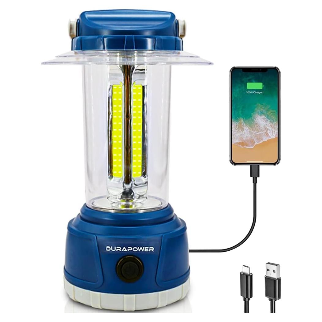 Linterna LED Recargable Durapower AM20-1363 2000 Lúmenes IP44