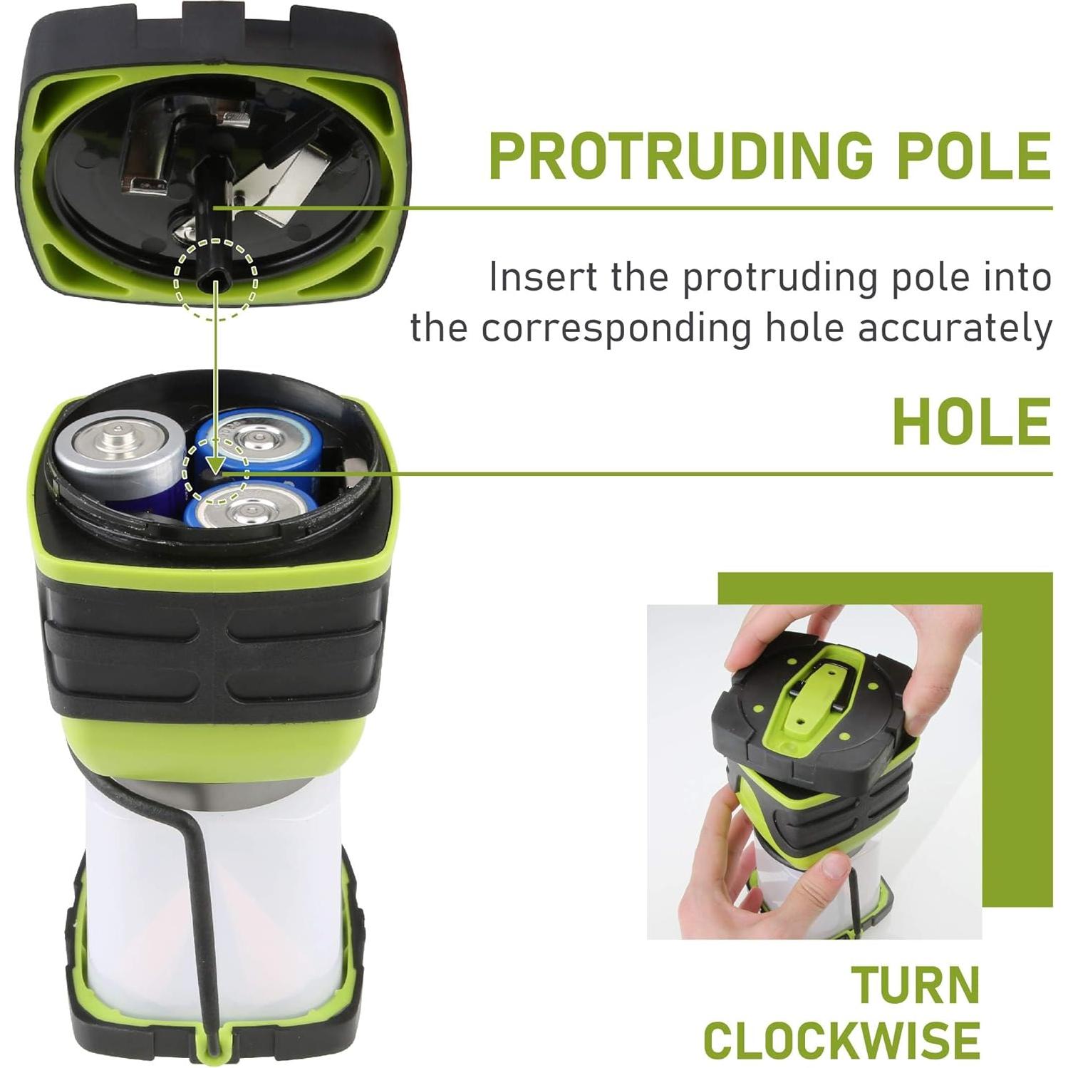 Linterna de Camping LED Tahoe Trails 1000LM Impermeable