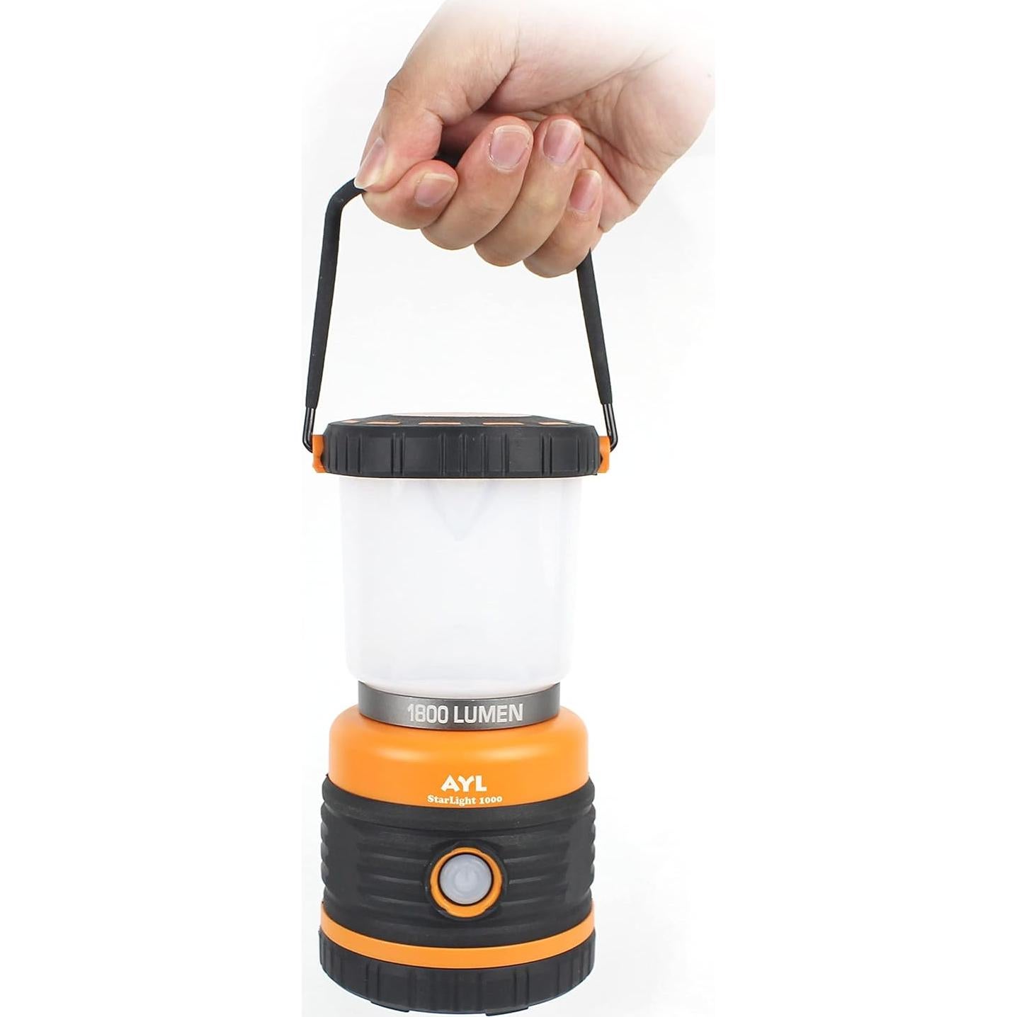 Linterna LED AYL 1800 Lúmenes 4 Modos Impermeable Camping