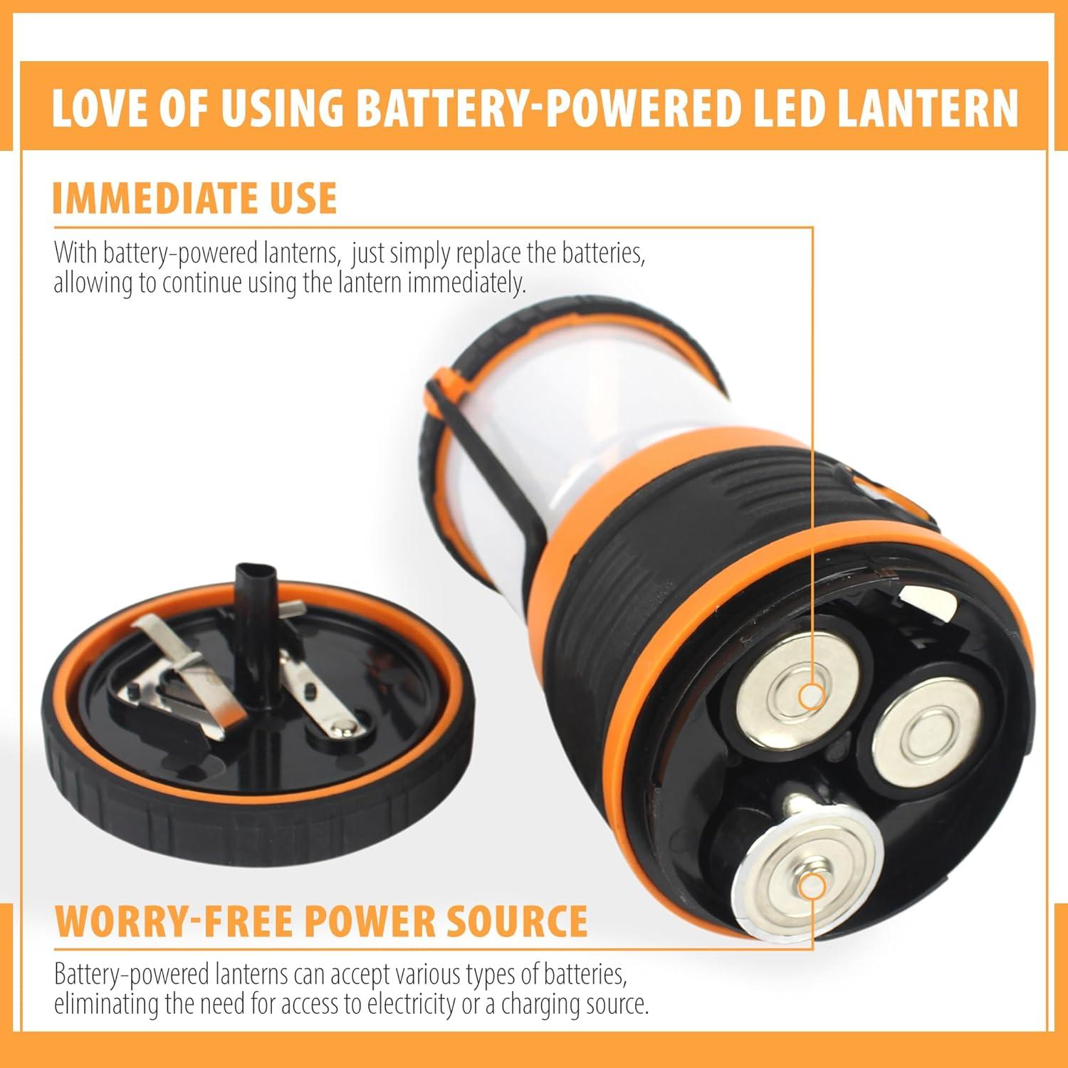 Linterna LED AYL 1800 Lúmenes 4 Modos Impermeable Camping