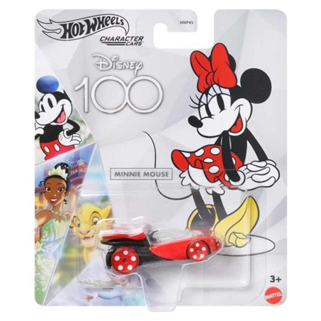 Hot Wheels Minnie Mouse 100 Aniversario Juguete Coleccionable 1:64