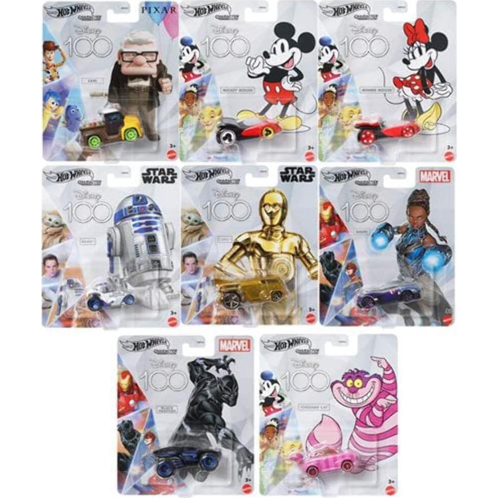 Hot Wheels Minnie Mouse 100 Aniversario Juguete Coleccionable 1:64