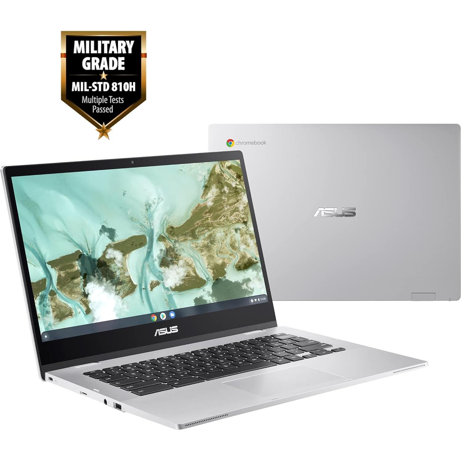 ASUS Chromebook CX1 14" FHD Intel Celeron 64GB 4GB RAM