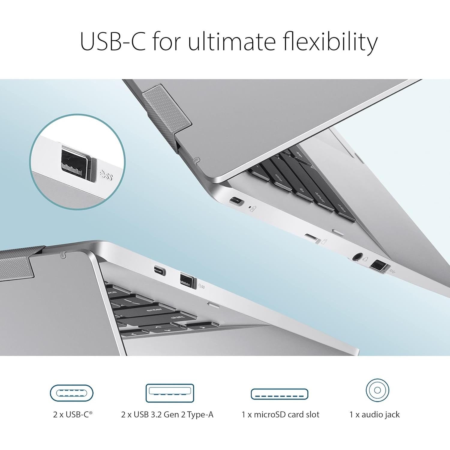 ASUS Chromebook CX1 14" FHD Intel Celeron 64GB 4GB RAM